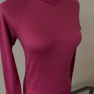 lululemon athletica Pink V-Neck Sweater